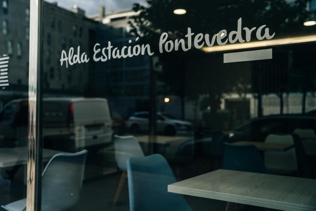 Hotel Alda Estacion Pontevedra Dış mekan fotoğraf